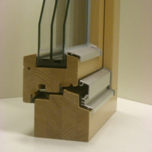 Holzfenster - Profil 104mm